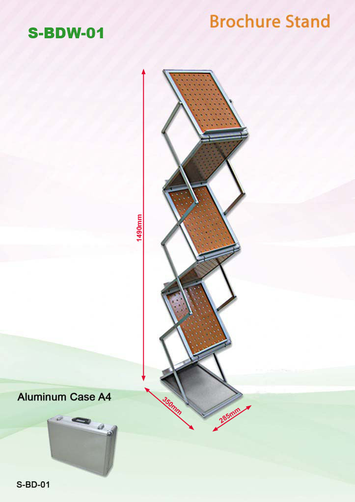 Wooden Brochure Stand Executive Corporate Gifts Singapore