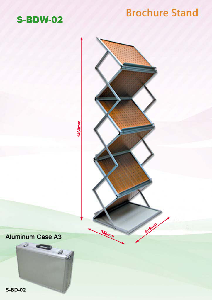 Wooden Brochure Stand Executive Corporate Gifts Singapore