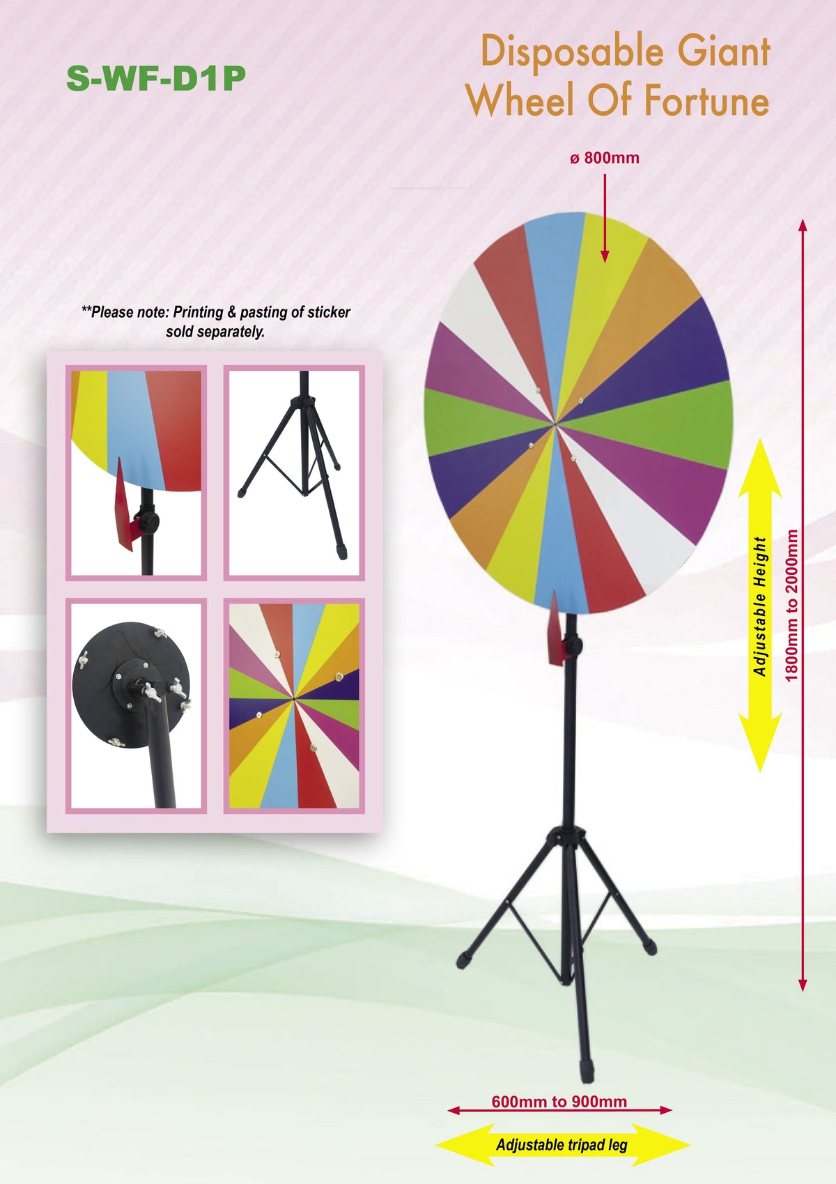 Event Wheel of Fortune Executive Corporate Gifts Singapore