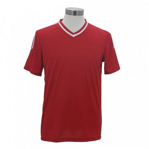 Jersey Dry Fit V Neck Short Sleeve