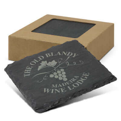 Slate Coaster - Set of 4 Corporate Gift Singapore