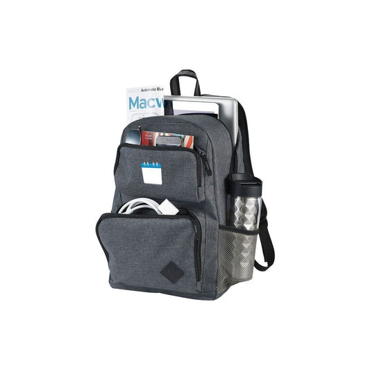 Graphite Deluxe 15.6" Laptop BackPack Executive Corporate Gifts Singapore
