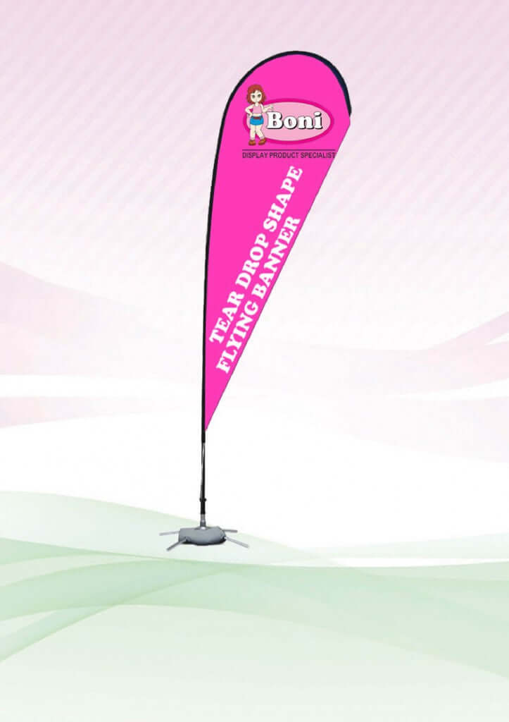 Tear shape Flying Banner Executive Corporate Gifts Singapore