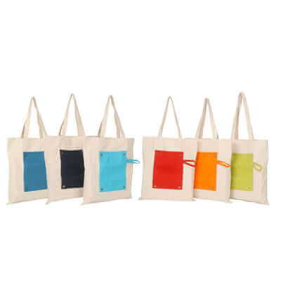 Fancy Canvas Foldable Bag Executive Corporate Gifts Singapore