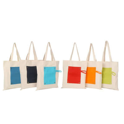 Fancy Canvas Foldable Bag | AbrandZ Corporate Gifts