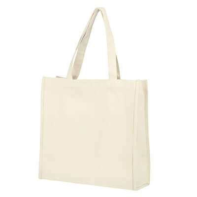 Large Canvas Tote Bag with Base | AbrandZ Corporate Gifts