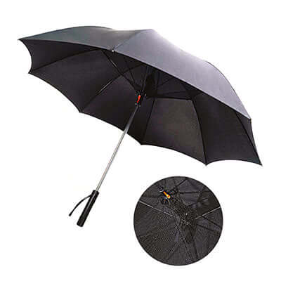 Umbrella with Fan and Powerbank Executive Corporate Gifts Singapore