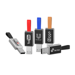 USB Flash Drive with Strap (LED Logo)