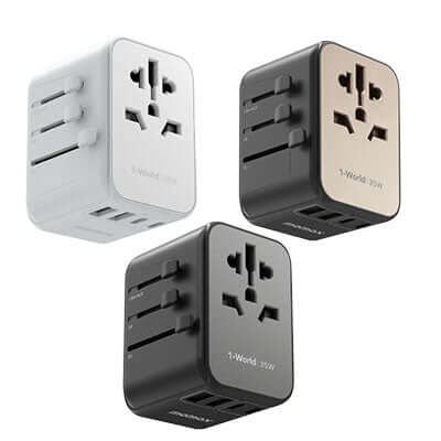 Momax 1-World 5-Port Travel Charger 35W Executive Corporate Gifts Singapore