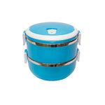 Round-shaped Stainless Steel Lunch Box | AbrandZ Corporate Gifts