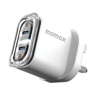 Momax 1-Charge Flow 2-Port GaN Charger 35W Executive Corporate Gifts Singapore