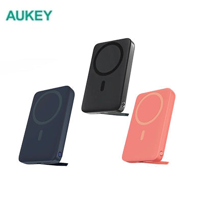 Aukey PB-MS02 MagLynk 10000mAh Magnetic Wireless Charging Power Bank Executive Corporate Gifts Singapore