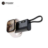 Mazer M-PC5.0W PowerCharge Pocket 2 PD20W with Apple Watch Charger Powerbank 5000mAh (CCC Certified) on a watch.