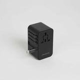 Crossing World Travel Adaptor 70W with 2 X USB-A + 2 X USB-C with Built-In Type C Cable Executive Gifts Singapore