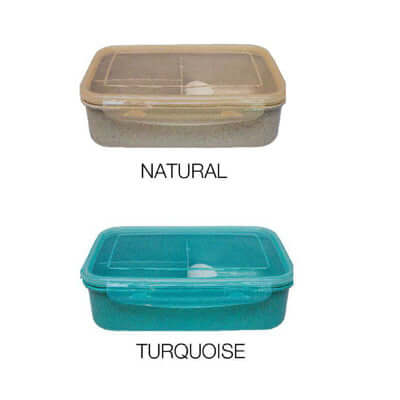 Wheat Fiber lunchbox with Spoon Executive Corporate Gifts Singapore