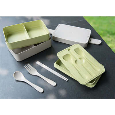 Wheat Straw Bento Box Executive Corporate Gifts Singapore