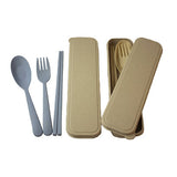 Wheat Straw 3 Pieces Cutlery Set | AbrandZ.com