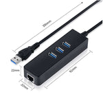 3 Ports Adapter with Ethernet | AbrandZ Corporate Gifts