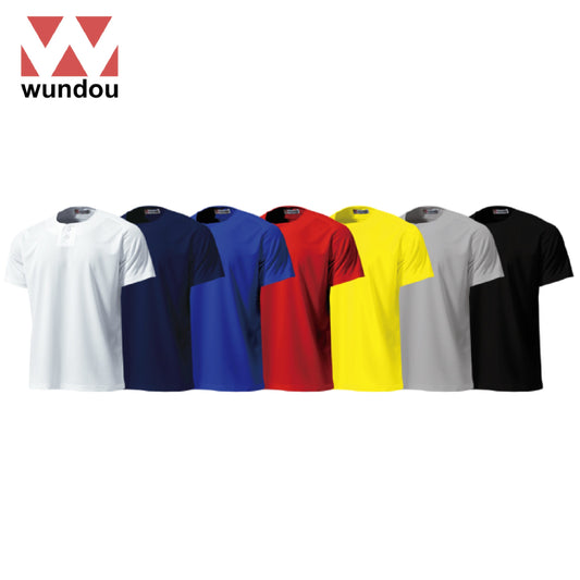 Wundou P2710 2-Button Baseball Jersey Executive Corporate Gifts Singapore