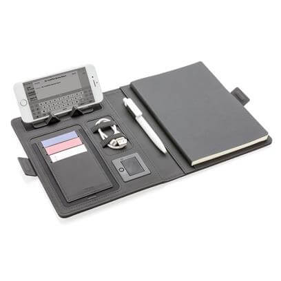 A5 Notebook with Wireless Charger 5W Executive Corporate Gifts Singapore