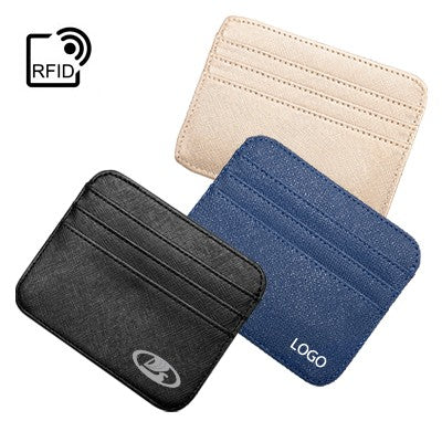 RFID Safe 6 Slot Extra Slim Leather Travel Wallet Executive Corporate Gifts Singapore