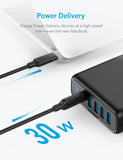 Anker PowerPort Speed PD 5 Ports USB-C Charging Station | AbrandZ Corporate Gifts