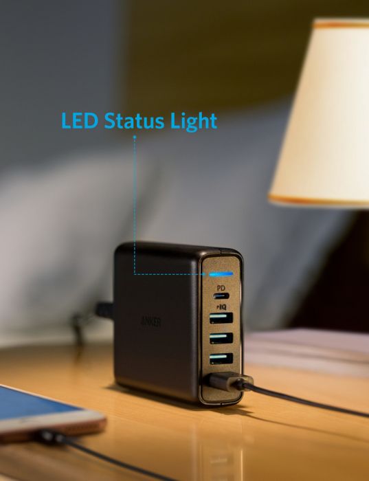 Anker PowerPort Speed PD 5 Ports USB-C Charging Station Executive Gifts Singapore