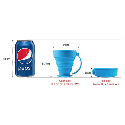Custom Foldable Silicone Cup Executive Corporate Gifts Singapore
