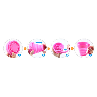 Custom Foldable Silicone Cup Executive Corporate Gifts Singapore