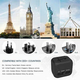 3 in 1 Universal Travel Adaptor with type C Executive Corporate Gifts Singapore