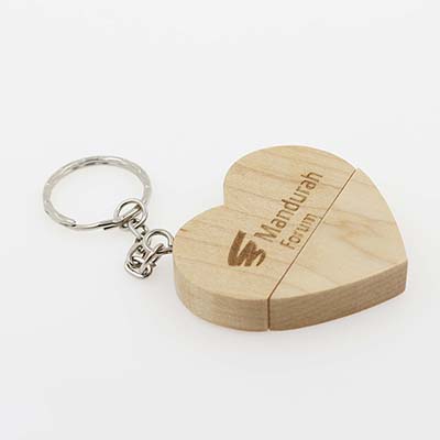 Eco Friendly Heart Shape USB Flash Drive Executive Corporate Gifts Singapore