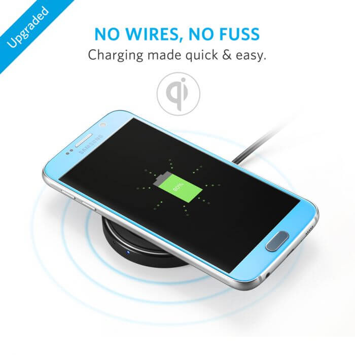 Anker PowerPort 1-Coil Qi Slim Wireless Charging Pad Executive Gifts Singapore