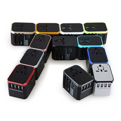 4 USB with Type-C Travel Adapter Executive Corporate Gifts Singapore