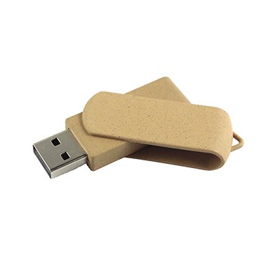 Wooden Swivel  USB Flash Drive