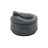 350ml Silicone Mug in gray, stylish and functional design, ideal for hot or cold beverages, perfect corporate gift.