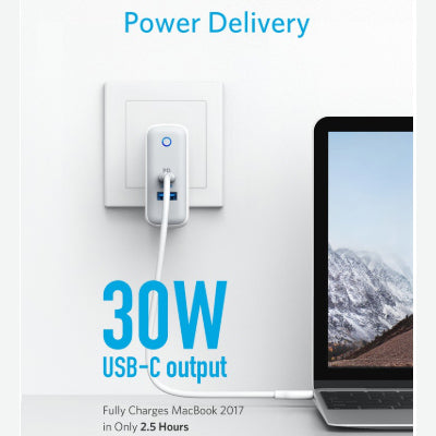 Anker PowerPort II 49.5W Dual Port USB-C Executive Gifts Singapore