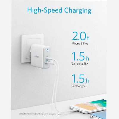 Anker PowerPort II 49.5W Dual Port USB-C Executive Gifts Singapore