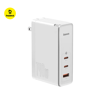 Baseus PowerMega 3 Ports Fast Charger 140W Executive Corporate Gifts Singapore
