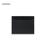 Crossing Elite Leather Card Case With Button Closure RFID