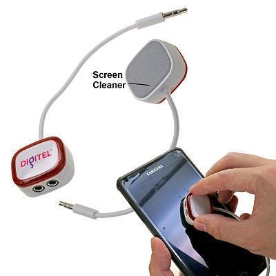 Audio Splitter with Screen Cleaner Executive Corporate Gifts Singapore