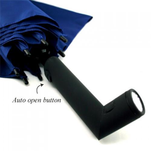Auto Open Torch Light Umbrella Executive Corporate Gifts Singapore