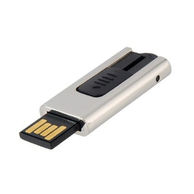 Compact Slider Steel USB Flash Drive Executive Corporate Gifts Singapore
