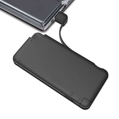 BrandCharger iQ+ Powerbank with Syncing Cable, Card Reader and Portable Data Storage Executive Corporate Gifts Singapore