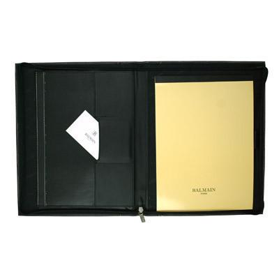 Balmain Brown A4 Portfolio Executive Corporate Gifts Singapore