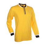 Basic Jersey Contrasting Long Sleeve Polo T-shirt | AbrandZ Corporate Gifts