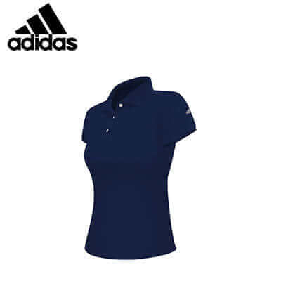adidas Classic Ladies Polo Shirt in navy, perfect for executive corporate gifts and stylish comfort.