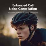 Vention Wireless Bluetooth Open Ear Headphones OpenBeat showcasing enhanced call noise cancellation for clear communication.
