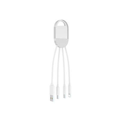 3-in-1 Fast Charging Cable with LED Logo Executive Corporate Gifts Singapore