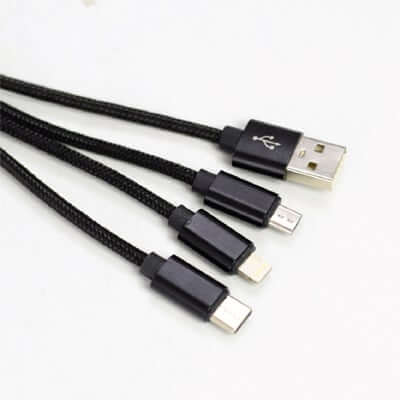 3 in 1 Fast Charging Cable Executive Corporate Gifts Singapore
