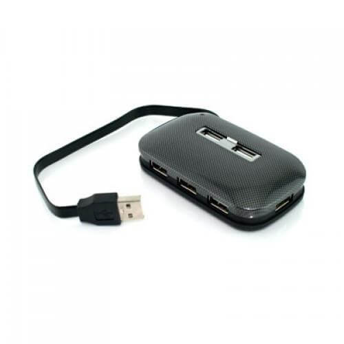 Carbonite 7-port USB Hub with DC Output Executive Corporate Gifts Singapore